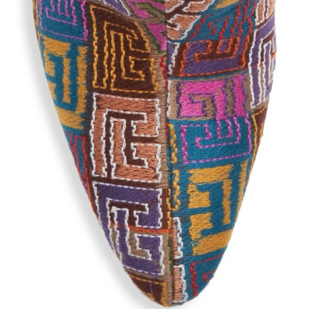 BALMAIN Ulla Tapestry Monogram Mules - Picture 4 of 12
